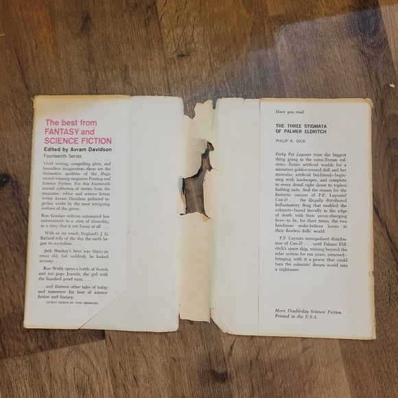 Vintage HB The Best from Fantasy and Science Fiction 14th Series 1965 - Picture 7 of 13